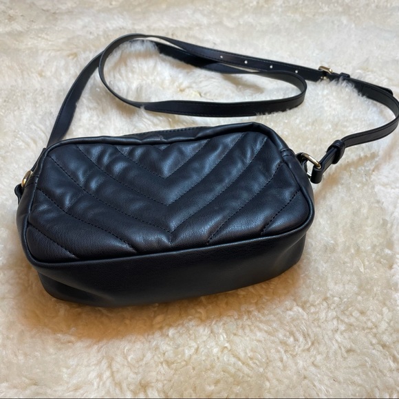 Love Moschino Black Heart Studded Crossbody Bag - Picture 9 of 10